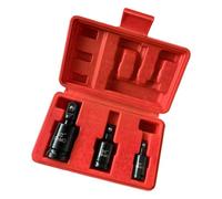 Lot de 6 clés à douille 1/4", 1/2", 3/8", 3/4", adaptateur réducteur, adaptateur d'impact pour voiture, vélo, garage, outil de réparation automobile