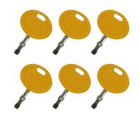 Lot de 6 clés d'allumage 625-05002 625-05000 compatibles avec tondeuse MTD Compatible avec tondeuse Troy Bilt Compatible avec tondeuse Cub Cadet GT SLT LTX LGT LGTX LTX1040 LTX1042 LTX1045 LTX1046