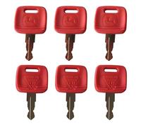 Lot de 6 clés de rechange pour tracteur John Deere RE183935 RE71557 pour tracteurs JD 2032R 2038R 3033R 3039R 4066R 3025 3038 5320 3320 4052 4105 4320 30320 8E 505. 5E 5065E 5100E 5203 8330 7810 9510