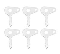 Lot de 6 clés de rechange universelles pour interrupteur d'allumage Lucas, tracteurs agricoles, Ford équipement lourd