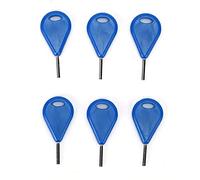 Lot de 6 clés hexagonales pour ailerons de planche de surf, accessoires pour ailerons de surf, équipement de surf (type 3)