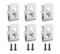 Lot de 6 clips de ceinture en acier pour perceuse DCD785C2 DCD780C2 DCD740C1 20 V Max et 18 V Remplace le matériel N268241 N169778