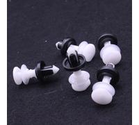 Lot de 6 clips de garniture de colonne en nylon 91561SJD003 pour Acura MDX RDX RL pour Honda CR-V Civic Clarity Electric Clarity Fuel Cell Clarity Plug-in Hybrid Fit HR-V Pilot