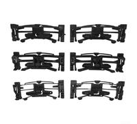 Lot de 6 clips de garniture de gouttière de toit pour Ford Focus Mk3 2011-2018 modèles à hayon et break, remplace directement les numéros OEM 1724500, 1724501, 1746145, 1746146, fixation de fixation