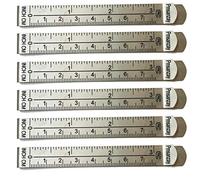 Lot de 6 clips de mesure en acier inoxydable pour ourlet ou rideau 7,6 cm