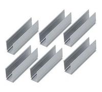 Lot de 6 clips de montage Plug & Shine - Pour strip LED Néon - Blanc G