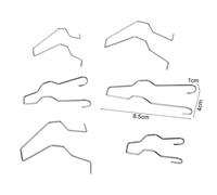 Lot de 6 clips de retenue d'ampoule de phare compatibles avec les ampoules H1, H3, H4, H7, s'organisent facilement dans un étui de rangement