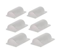 6 clips Larges (auto collants) pour cordons et câbles