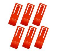 Lot de 6 clips pour aileron de surf - Accessoire de ski nautique - Accessoire de surf - Multifonctionnel - Design en plastique solide - Pour les amateurs de professionnels et adultes