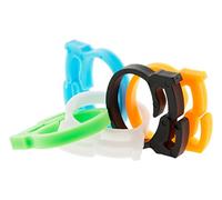 Lot de 6 clips pour cordons et câbles - Zenitech