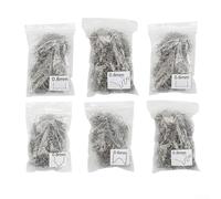 Lot de 6 clous de soudage à chaud pour réparation automobile en acier inoxydable conçus pour pare-chocs en plastique et restauration (3000)
