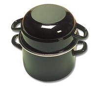 Lot de 6 Cocottes à moules 2,5L en acier émaillé