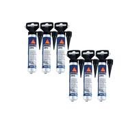 Lot de 6 colles mastic marine SIKA Sikaflex 291i - Noir - Mini recharge 70ml