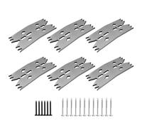 Lot de 6 colliers de serrage pour chiens pour le travail du bois - Pinces à pincer les chiens, routeurs, traîneaux, dalles et bancs - Pinces de maintien pour chien - Pinces de traitement des panneaux
