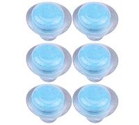 Lot de 6 comprimés de liquide lave-glace compact effervescent pour vitres automobiles et domestiques - Produit 24 litres de liquide de lavage puissant pour vitres transparentes