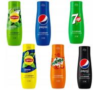 Lot de 6 concentrés SodaStream Lipton Citron+Vert+Pepsi+Mirinda+7UP+PepsiMAX