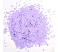 Lot de 6 confettis pastels de 1 cm - 30 g - Licorne arc-en-ciel - Décoration de fête d'anniversaire - Mariage - Rose et bleu - Vaisselle pour fête prénatale