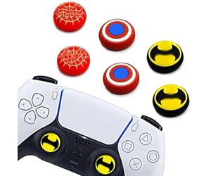 Lot de 6 coques de manette de jeu sans fil en silicone antidérapant Marque : Jaeespon