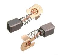 Lot de 6 coques de porte-balais de carbone pour outils électriques CB430, BGA450/BGA452/DGA452, construction métallique, résistant à l'abrasion, longue durée