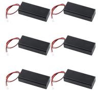 Lot de 6 coques de protection pour 2 piles AAA 3 V avec interrupteur marche/arrêt PH2.0-2 broches JST connecteur pour Arduino Raspberry Pi Micro:Bit DIY Project