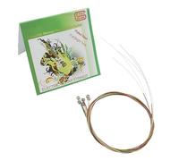 Lot de 6 cordes de guitare électrique colorées pour réparation d'instruments de musique