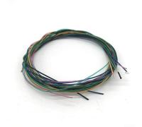 Lot de 6 cordes de guitare en nylon argenté pour basse