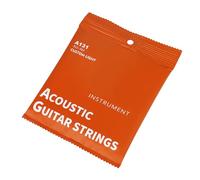 Lot de 6 cordes de rechange pour guitare folk en acier à haute teneur en carbone pour guitare folk