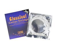 Lot de 6 cordes en nylon pour guitare folk .028-.045 - Cordes de rechange pour guitare acoustique classique