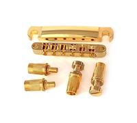 Lot de 6 cordes pour guitare - Pont de selle - Cordelette supérieure inférieure avec crampons - Mélodie O Matic Bridges - Selle de rechange en métal - Pièces d'installation et accessoires faciles