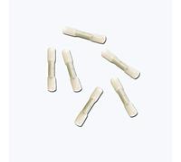 Lot de 6 cosses électriques a sertir - Connecteur isolé gaine thermorétractable (Jaune clair (26-22 AWG))