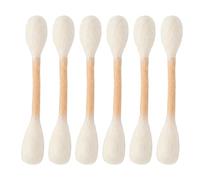 Lot de 6 cotons-tiges en feutre pour chat avec à chat | Bâton de dentition pour chat - pour exercices à la maison, entraînement, divertissement, cour et parc