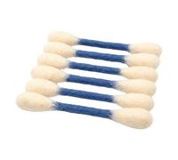 Lot de 6 cotons-tiges pour chat avec herbe à chat, durables à mâcher, jouets interactifs pour chat pour l'ennui, l'exercice, le jeu, remplis d'herbe à chat biologique pour l'anxiété, aide digestive