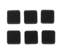 Lot de 6 Coupe-Vent pour Micro de Réduction du Bruit du Vent pour Caméras X4 X3, Pare-Brise en Mousse pour Micro de Caméra d'action, Accessoire éponge de Pare-Brise pour Enregistrement