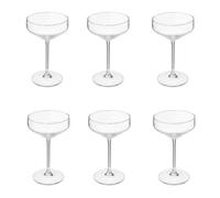 Lot de 6 Coupes à Champagne ""Nora"" 30cl Transparent