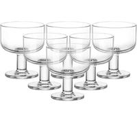 Lot de 6 coupes à dessert en verre, HOSTERIA, 24 cl Bormioli Rocco