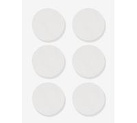 Lot de 6 coussinets d'allaitement en coton CARRIWELL blanc TU