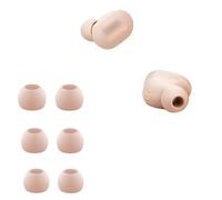 Lot de 6 coussinets de rechange en silicone pour écouteurs JBL Tune 130 NC TWS - Rose