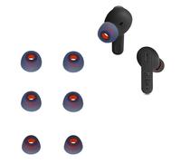 Lot de 6 coussinets de rechange en silicone pour écouteurs JBL Tune 230 NC TWS/T230NC JBL Live Pro Plus/Live Pro+, bleus