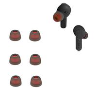 Lot de 6 coussinets de rechange en silicone pour écouteurs JBL Tune 230 NC TWS/T230NC JBL Live Pro Plus/Live Pro+, noirs