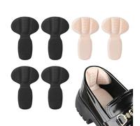 Lot de 6 coussinets demi-taille pour chaussures pour femme - Support de talon - Semelles intérieures pour chaussures trop grandes - Coussinets dorsaux - Réparation du talon