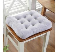 Lot de 6 coussins de chaise de salle à manger carrés parfaits pour chambre à coucher et salon