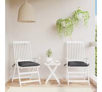 vidaXL Lot de 2 Coussins de Palette, Galette de Siège Imperméable, Coussin de Jardin, Décoration d'Extérieur Terrasse, Beige 50x50x7 cm Tissu Oxford