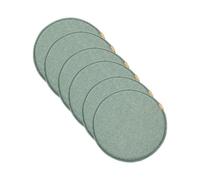 Lot de 6 coussins de chaise ronds avec fermeture à boucle, lot de 1/2/4/6 coussins antidérapants pour chaises de cuisine et de salle à manger, coussins de siège pour tabourets de bar, tabourets de