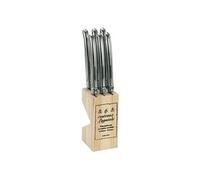 Lot de 6 couteaux à steak laguiole inox Jean Dubost 16572