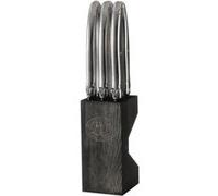 Lot de 6 couteaux avec Bloc Laguiole Manche gris / Lame grise G