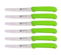 Lot de 6 couteaux Gräwe - Couteaux à pain vert