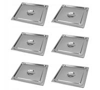 Lot de 6 couvercles pour GN Mega-M 2/3 353 x 325 mm