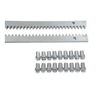 Lot de 6 crémaillères de 12 mm de diamètre pour portail coulissant - Accessoires jusqu'à 2000 kg