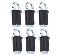 Lot de 6 crochets d'ancrage Lock and Ride en métal robuste pour Polaris RZR1000 UTV ATV tout-terrain Quad pour accessoires de vélo