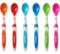 Lot de 6 cuilleres de sevrage - NUBY - Multicolore